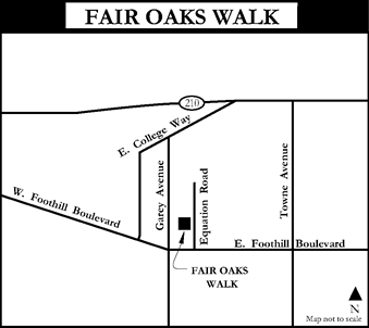 Fair Oaks Walk Map